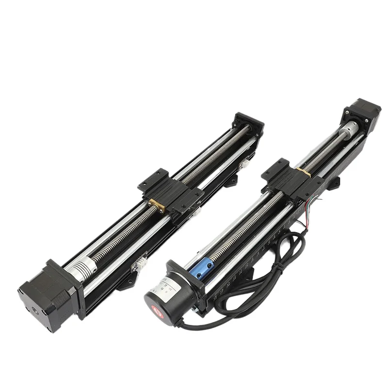 230/250/260mm stepper motor screw slide table module precision linear screw table cross mobile dual optical axis with encoder
230/250/260mm stepper motor screw slide table module precision linear screw table cross mobile dual optical axis with encoder