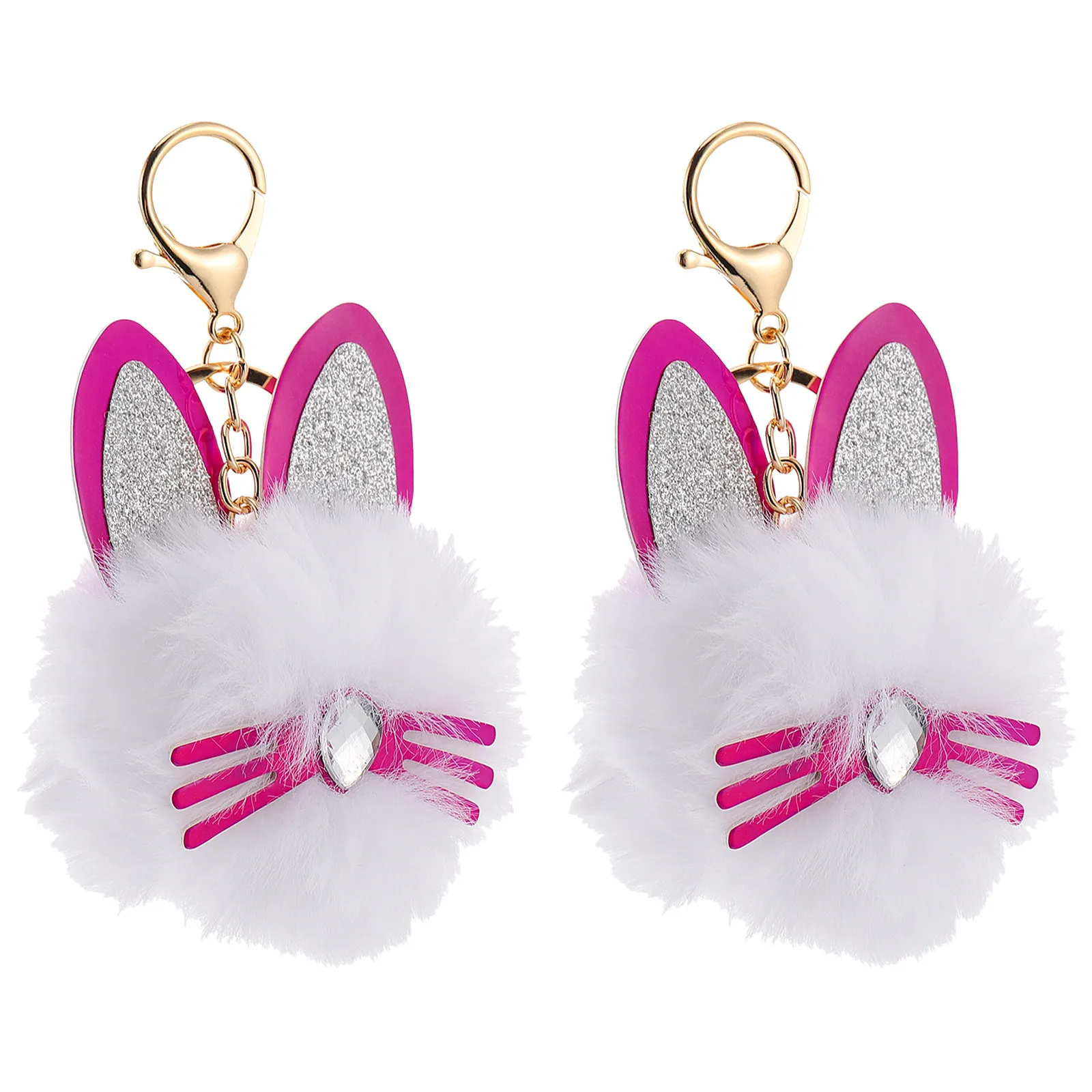 2 шт. Брелок-подвеска с цепочкой и шариком, очаровательный декоративный аксессуар для сумки, подарок для женщин
2 шт. Брелок-подвеска с цепочкой и шариком, очаровательный декоративный аксессуар для сумки, подарок для женщин