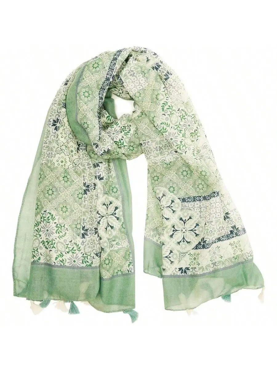 Large Boho Floral Printed Scarf For Women Lightweight Fringed Shawl Wrap Fall Winter Fashion
Large Boho Floral Printed Scarf For Women Lightweight Fringed Shawl Wrap Fall Winter Fashion