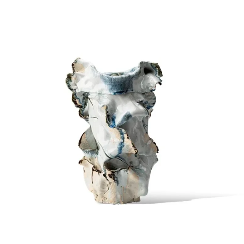 Modern art wabi-sabi wind handmade ceramic vase sales office model room living room entrance cabinet sculpture decoration
Modern art wabi-sabi wind handmade ceramic vase sales office model room living room entrance cabinet sculpture decoration