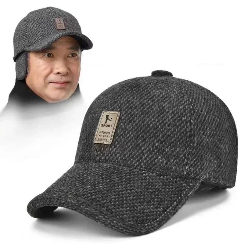 Cotton Hat Men's Hat Autumn And Winter Middle-Aged Dad Cloth Hat Single Old Man Windshield Baseball Hat Sun Hat
Cotton Hat Men's Hat Autumn And Winter Middle-Aged Dad Cloth Hat Single Old Man Windshield Baseball Hat Sun Hat