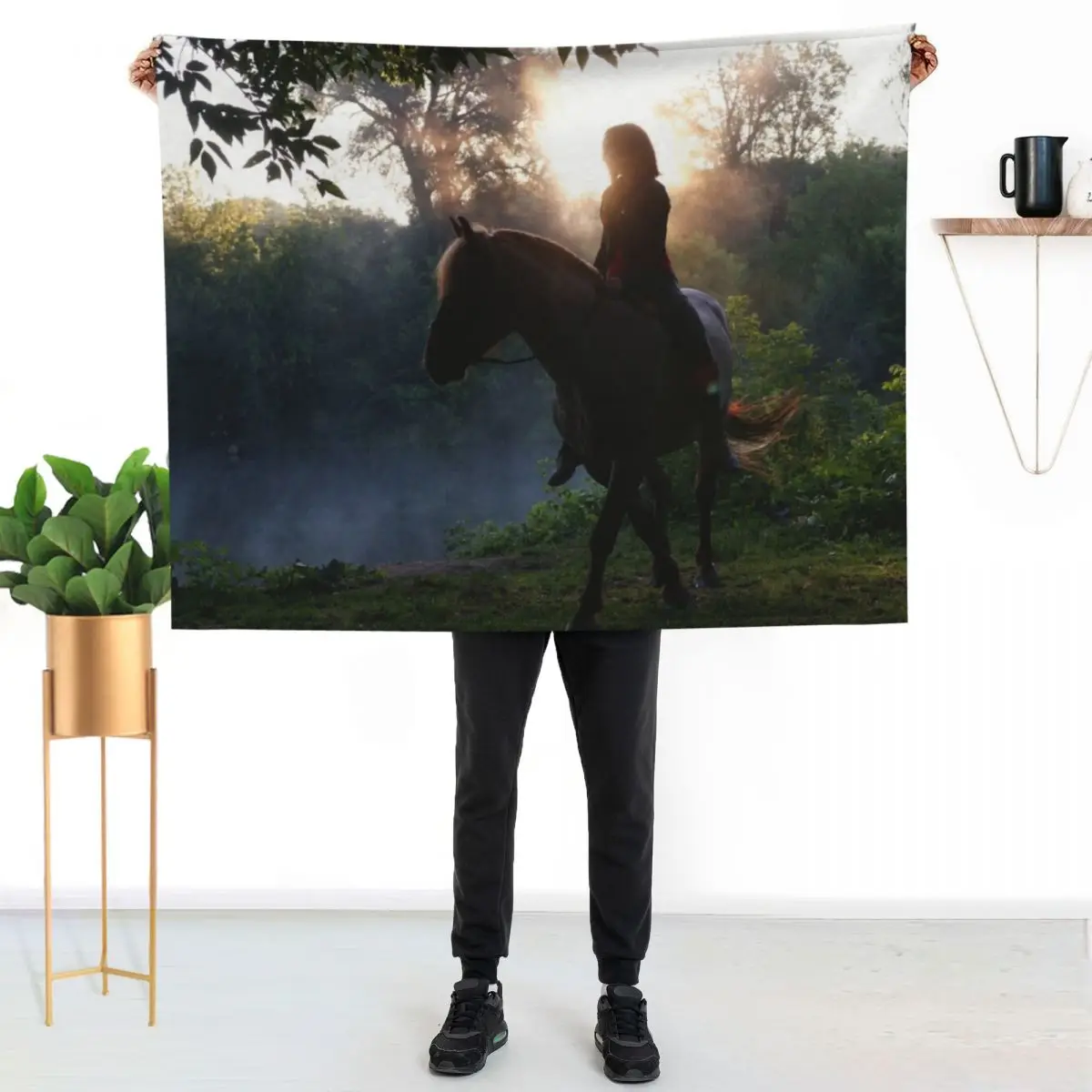 Games With Horse Riding Throw Blanket Ultra Soft Flannel Fleece Blanket for All Seasons
Games With Horse Riding Throw Blanket Ultra Soft Flannel Fleece Blanket for All Seasons