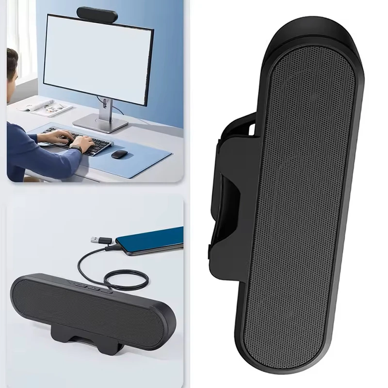 Clip Soundbar Speaker Portable USB Wired Computer TV PC Laptop Desktop Subwoofer Music Mini Caixa De Som Bocina Coluna Acoustics
Clip Soundbar Speaker Portable USB Wired Computer TV PC Laptop Desktop Subwoofer Music Mini Caixa De Som Bocina Coluna Acoustics