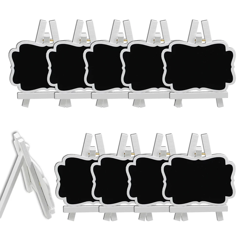 10 Pcs Tabletop Easel Mini Wooden Chalkboard The Sign White Balckboard Blackboard Signs Office
10 Pcs Tabletop Easel Mini Wooden Chalkboard The Sign White Balckboard Blackboard Signs Office