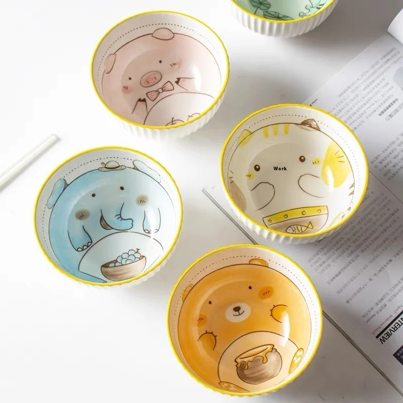“Cute Bear Ceramic Rice Bowl - 4.5 Inch Ins Aesthetic Dish, High-Temperature Safe Glaze Kitchenware, Eco-Friendly Home Dining Se
“Cute Bear Ceramic Rice Bowl - 4.5 Inch Ins Aesthetic Dish, High-Temperature Safe Glaze Kitchenware, Eco-Friendly Home Dining Se