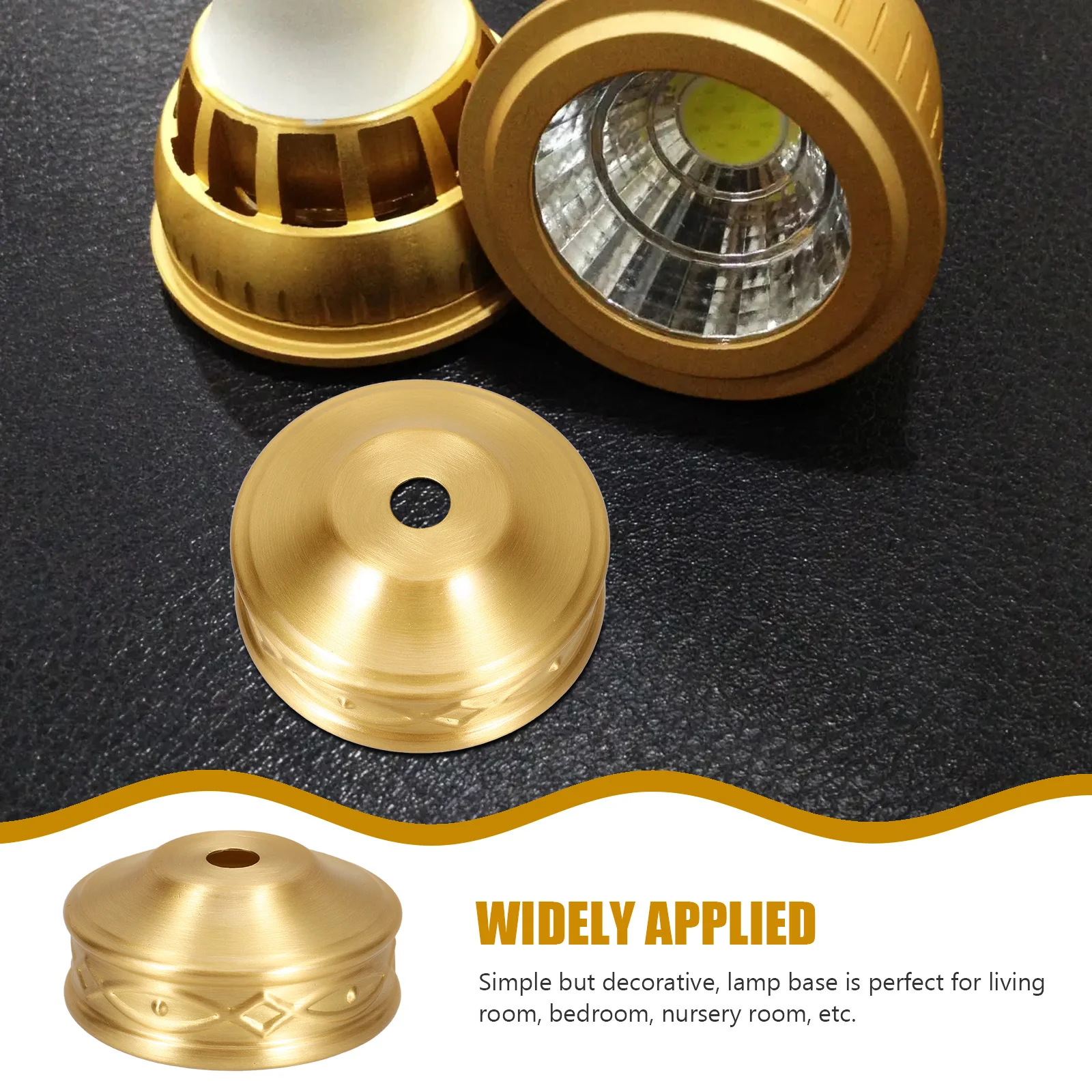 Professional Solid Copper Lamp Cup DIY Lamp Holder Base Repair Light Fitting Living Room Bedroom Lighting Finial 
Professional Solid Copper Lamp Cup DIY Lamp Holder Base Repair Light Fitting Living Room Bedroom Lighting Finial