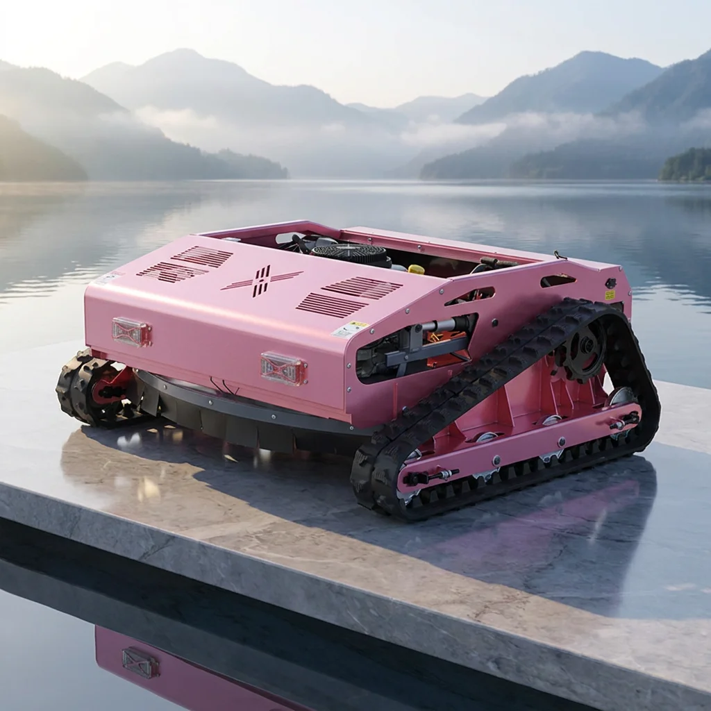 Powerful Remote Control Crawler Brush Mower RC Grass Cutter Hybrid Engine For Highway Slope Forest Firebreak
Powerful Remote Control Crawler Brush Mower RC Grass Cutter Hybrid Engine For Highway Slope Forest Firebreak