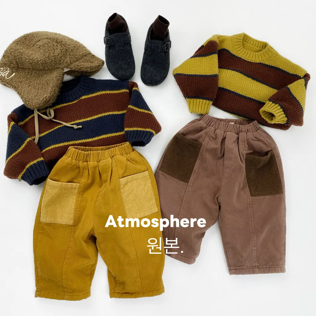 RAISE YOUNG Spring Children Boys Straight Pants Patchwork Pockets Infant Babys Boys Casual Velvet Kids Boys Trousers Overalls
RAISE YOUNG Spring Children Boys Straight Pants Patchwork Pockets Infant Babys Boys Casual Velvet Kids Boys Trousers Overalls