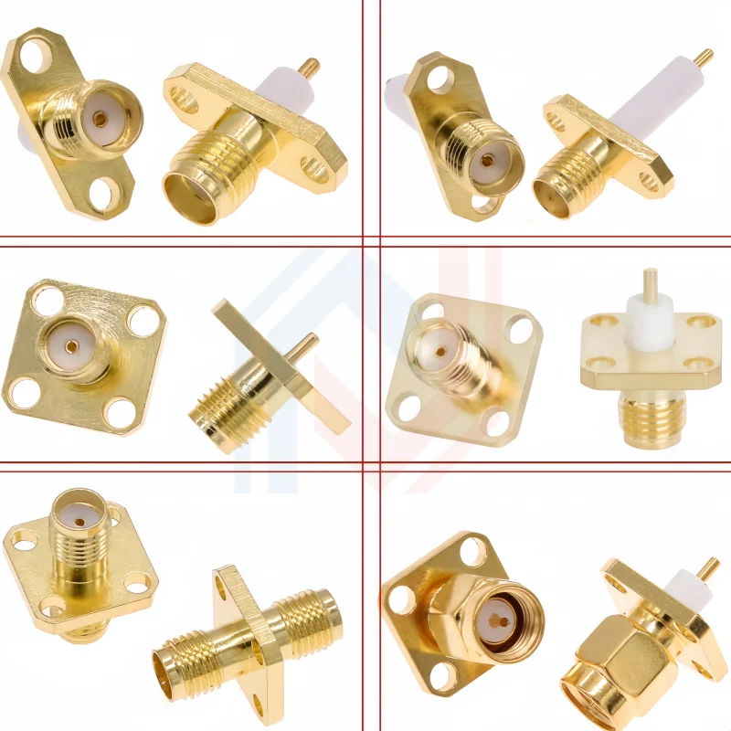 1Pcs SMA Male to Female RF Coax Connector Panel Mount Flange Chassis with Solder Post Wire Terminal Adapter Gold-Plated
1Pcs SMA Male to Female RF Coax Connector Panel Mount Flange Chassis with Solder Post Wire Terminal Adapter Gold-Plated