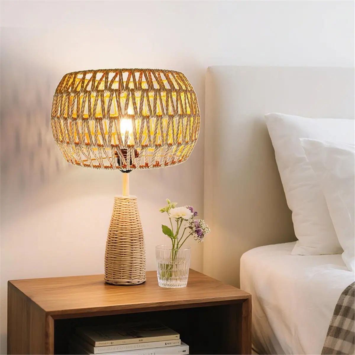 Hanging Light Lamp Shades Boho Rattan Lamp Shades, Woven LampShades for Floor Lamps Rattan Pendant Lights
Hanging Light Lamp Shades Boho Rattan Lamp Shades, Woven LampShades for Floor Lamps Rattan Pendant Lights
