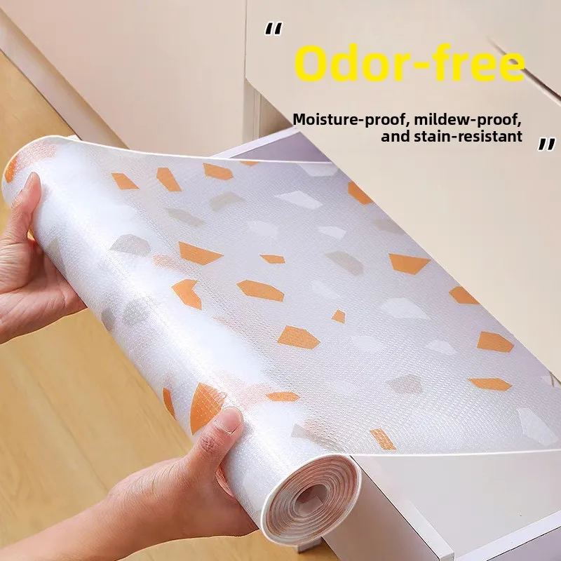 Водонепроницаемый, влагостойкий, нарезаемый коврик EVA для кухонных шкафов, маслостойкий, нескользящий, для стола и домашнего использования (аналог стельки)
Водонепроницаемый, влагостойкий, нарезаемый коврик EVA для кухонных шкафов, маслостойкий, нескользящий, для стола и домашнего использования (аналог стельки)