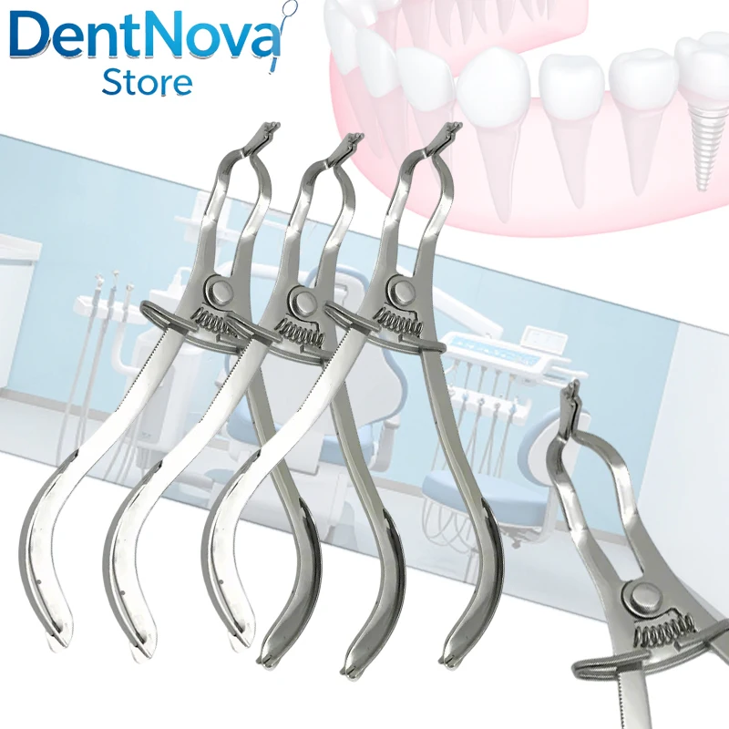 3pcs Dental Rubber Dam Clamp Stainless Steel Ortho Clamps Retainer Kit Periodontal Tool for Dentist Lab
3pcs Dental Rubber Dam Clamp Stainless Steel Ortho Clamps Retainer Kit Periodontal Tool for Dentist Lab