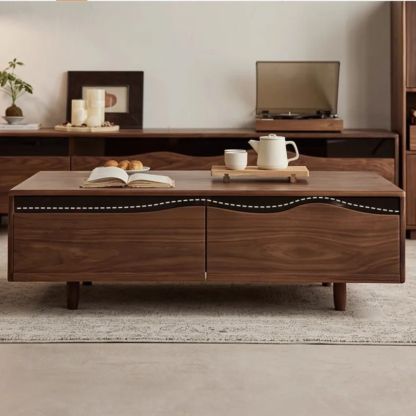 Настраиваемый журнальный столик из североамериканского черного ореха, прямоугольный журнальный столик для небольшой квартиры в стиле ретро
Настраиваемый журнальный столик из североамериканского черного ореха, прямоугольный журнальный столик для небольшой квартиры в стиле ретро