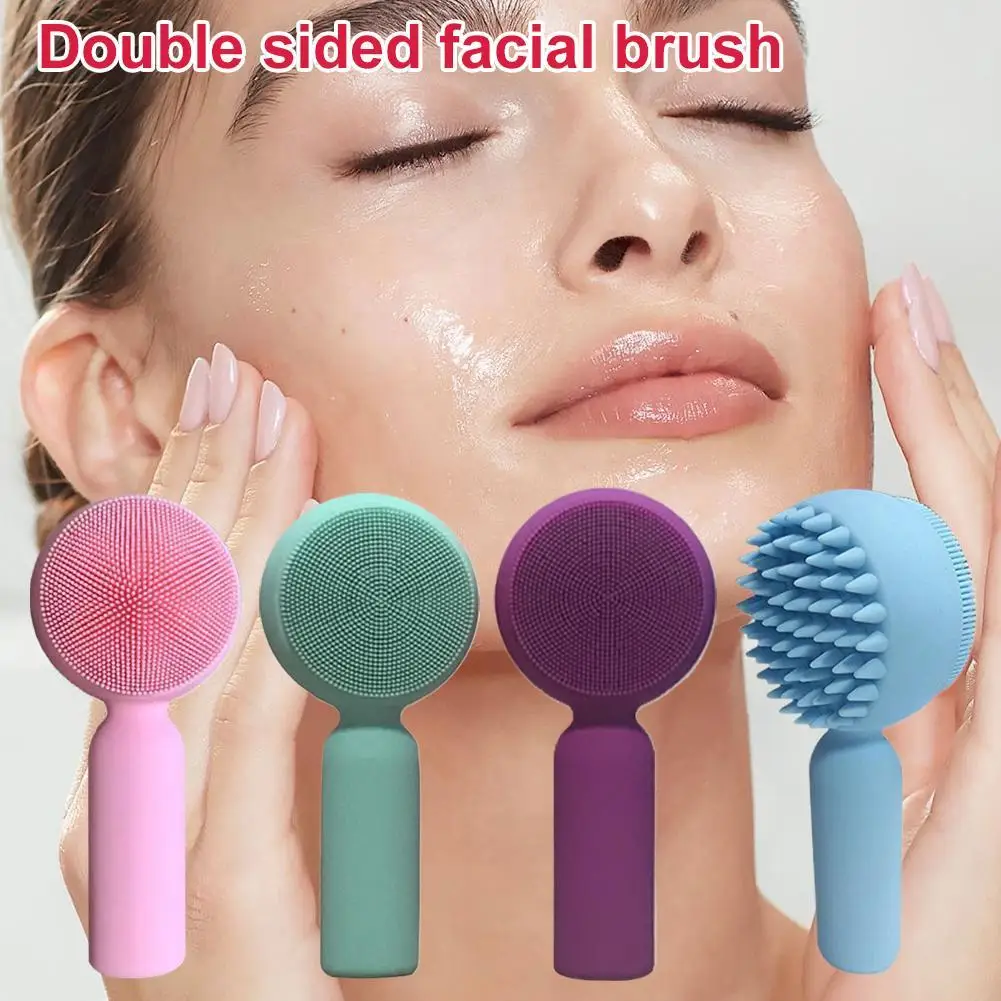 2 IN 1 3D Double Side Face Washing Brush Shampoo Brush Scalp Massage Comb and Pores Deep Cleanin Face Clean Brush
2 IN 1 3D Double Side Face Washing Brush Shampoo Brush Scalp Massage Comb and Pores Deep Cleanin Face Clean Brush