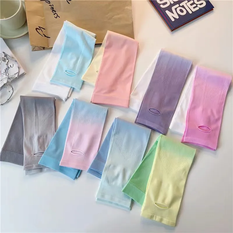Gradient Ice Silk Arm Sleeves Sun Protection UV Cooling Arm Warmers for Men Women Outdoor Cycling Driving Sports Arm Covers
Gradient Ice Silk Arm Sleeves Sun Protection UV Cooling Arm Warmers for Men Women Outdoor Cycling Driving Sports Arm Covers