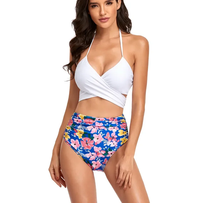 Floral Printed Matching Swimsuits Women High Waisted Bikini Sexy Push Up Two Piece Swimsuits Vintage Bathing Suits Bikinis Sets
Floral Printed Matching Swimsuits Women High Waisted Bikini Sexy Push Up Two Piece Swimsuits Vintage Bathing Suits Bikinis Sets