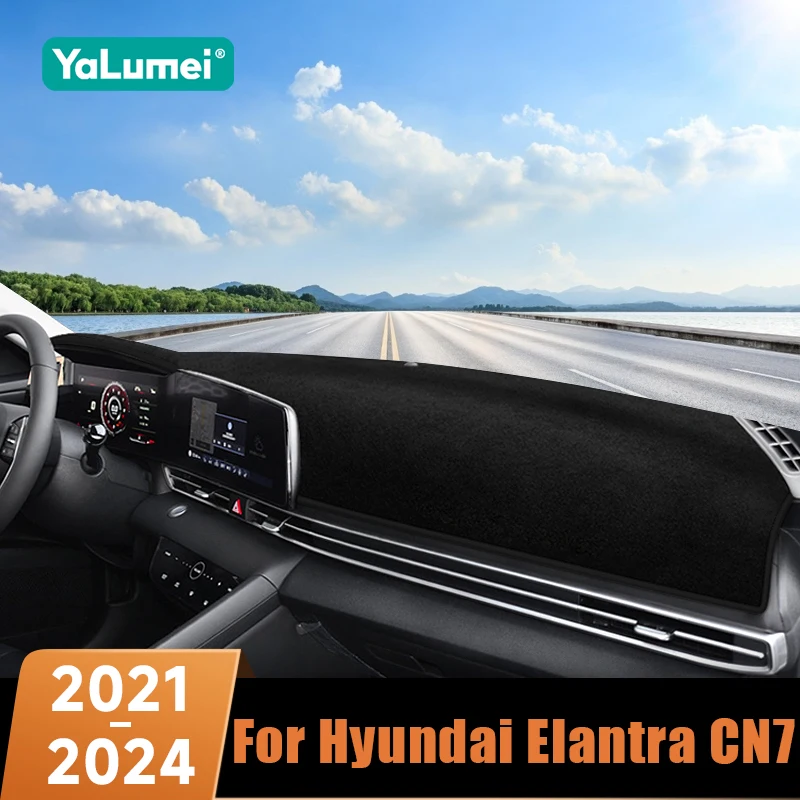 Для Hyundai Elantra CN7 2021-2024: Накидка на приборную панель, солнцезащитный козырек, антибликовый теплозащитный экран, нескользящий коврик, аксессуары
Для Hyundai Elantra CN7 2021-2024: Накидка на приборную панель, солнцезащитный козырек, антибликовый теплозащитный экран, нескользящий коврик, аксессуары