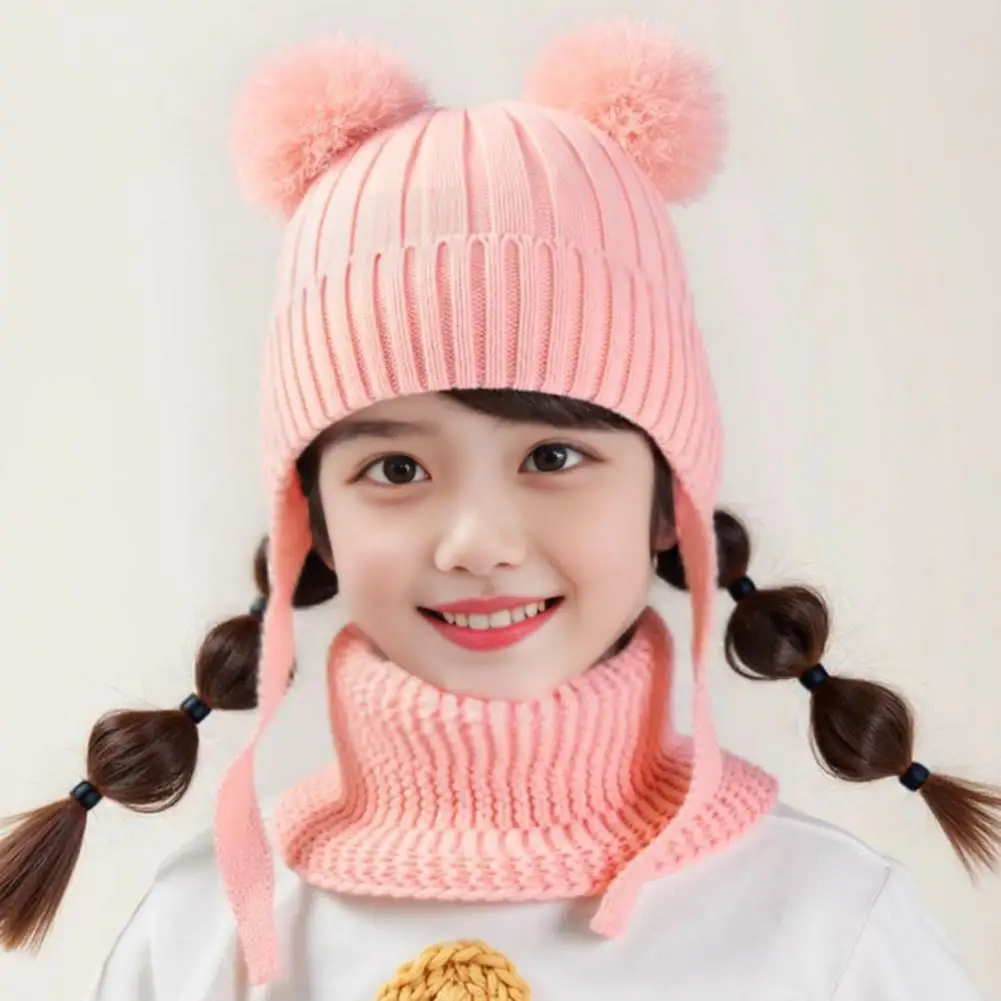 Knitted Thick Warm Scarf for Kids Children Warm Hat Scarf Set Cozy Kids Winter Hat Scarf Set with Plush for Children for Weather
Knitted Thick Warm Scarf for Kids Children Warm Hat Scarf Set Cozy Kids Winter Hat Scarf Set with Plush for Children for Weather