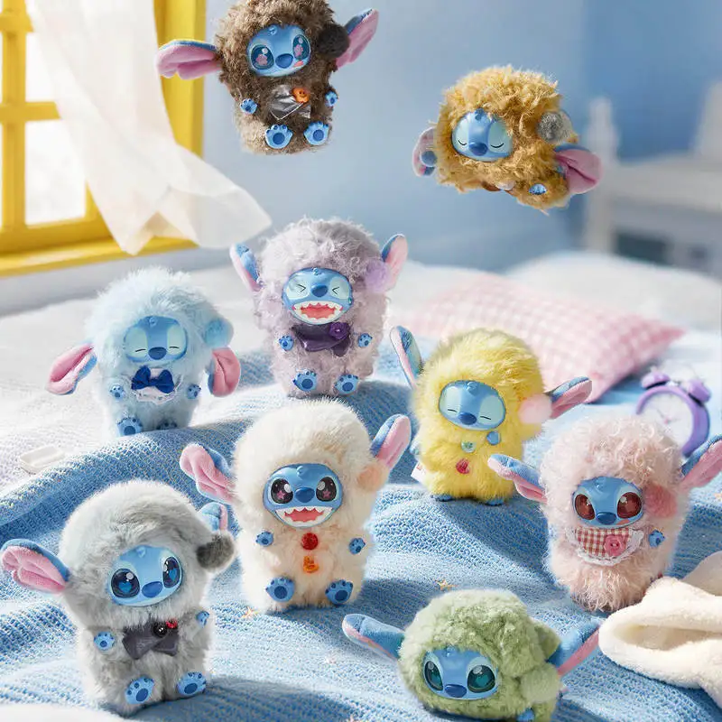 Genuine Stitch Hit Snooze Series Vinyl Plush Blind Box Dolls Bag Pendants Cute Bag Charm Decoration Collectible Trendy Toy Gifts
Genuine Stitch Hit Snooze Series Vinyl Plush Blind Box Dolls Bag Pendants Cute Bag Charm Decoration Collectible Trendy Toy Gifts
