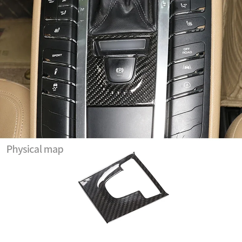 For Porsche Macan 2014-2021 Real Carbon Fiber Car Central Control P Gear Button Decorative Frame Interior Protection Accessories
For Porsche Macan 2014-2021 Real Carbon Fiber Car Central Control P Gear Button Decorative Frame Interior Protection Accessories