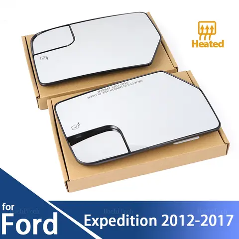 Side Heated  Angle Wing Mirror Glass Lens Right or Left for Ford Expedition 2012-2017 Accessories CL1Z17K707A  CL1Z17K707C