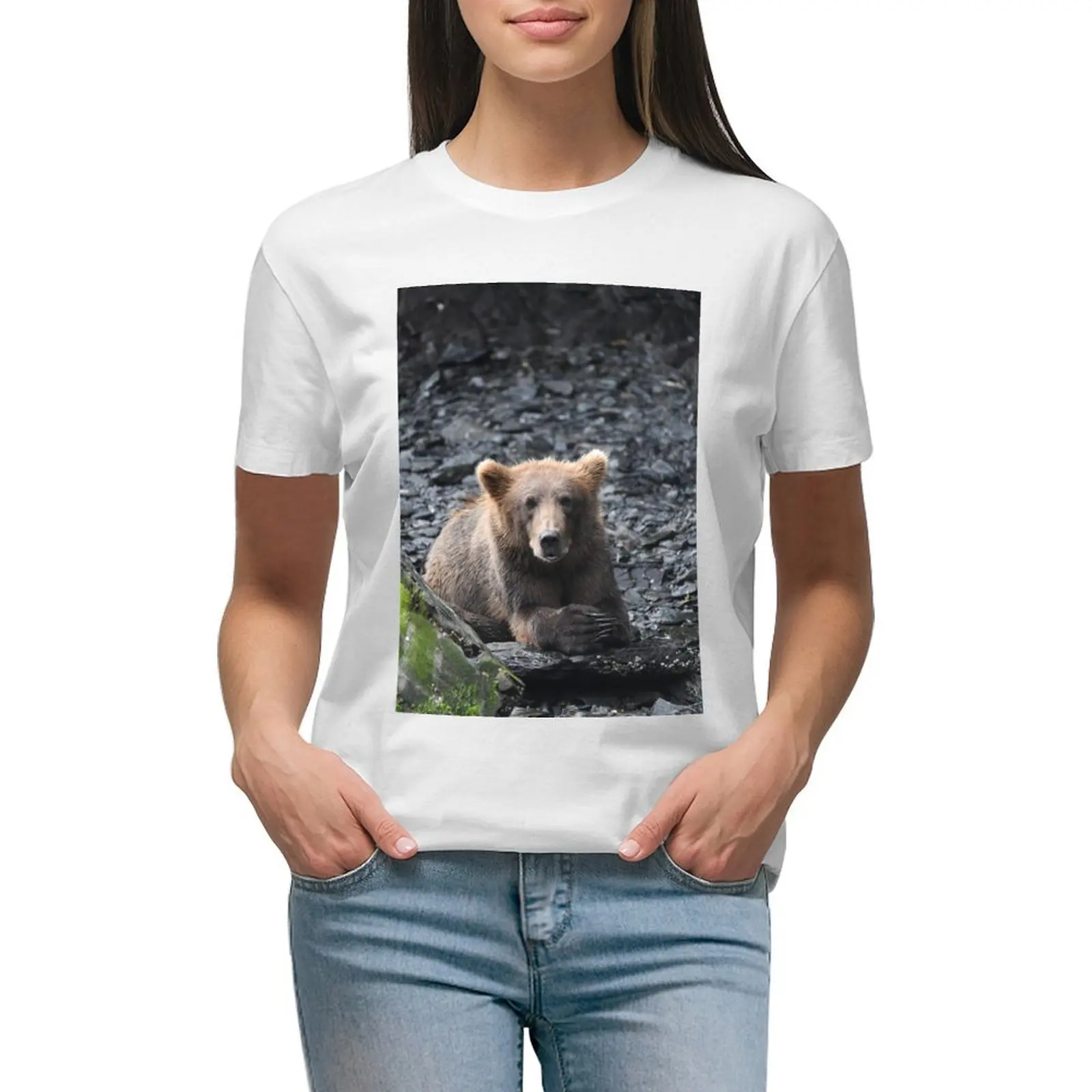 Please Bear T-shirt aesthetic clothes summer tops western t-shirt dress for Women
Please Bear T-shirt aesthetic clothes summer tops western t-shirt dress for Women