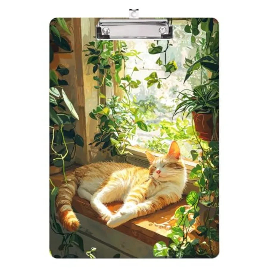 Clipboard, Decorative Acrylic Clipboard with Low Profile Metal Clip for Office, School, Teachers, Students Standard Letter Size
Clipboard, Decorative Acrylic Clipboard with Low Profile Metal Clip for Office, School, Teachers, Students Standard Letter Size