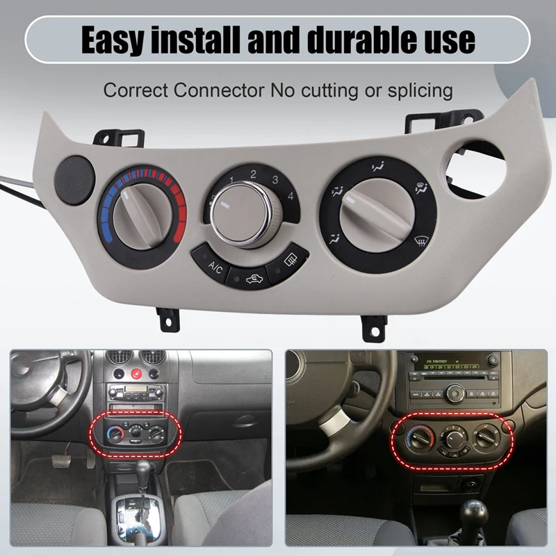 96437334 9017452 Auto AC Control Panel For Chevrolet Lova /Aveo 2006-2011 Air Conditioning Control Panel Switch
96437334 9017452 Auto AC Control Panel For Chevrolet Lova /Aveo 2006-2011 Air Conditioning Control Panel Switch
