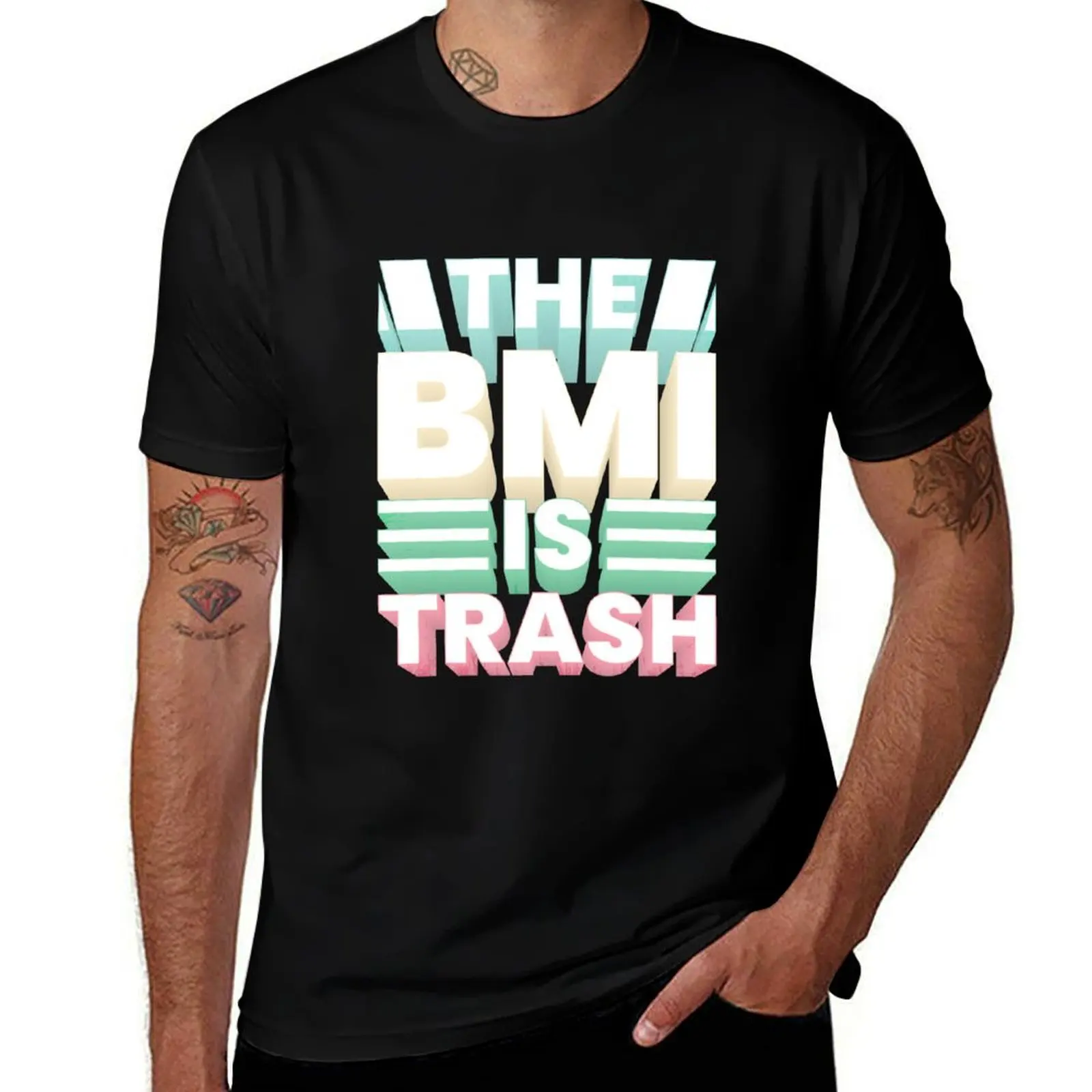 The BMI is trash T-Shirt designer shirts Short sleeve tee custom t-shirts tshirts for men
The BMI is trash T-Shirt designer shirts Short sleeve tee custom t-shirts tshirts for men