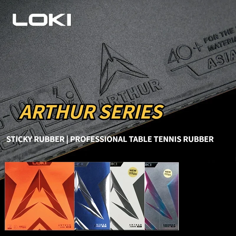 Оригинальная накладка для настольного тенниса LOKI ARTHUR Europe/Asia, китайская липкая наступательная резина для пинг-понга с жесткой губкой для торта, профессиональная
Оригинальная накладка для настольного тенниса LOKI ARTHUR Europe/Asia, китайская липкая наступательная резина для пинг-понга с жесткой губкой для торта, профессиональная