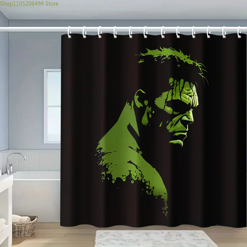 1 шт. занавеска для душа Marvel The Hulk, с милым мультяшным принтом, с 12 крючками, улучшает конфиденциальность, подходит для домашнего офиса, ванной комнаты.
1 шт. занавеска для душа Marvel The Hulk, с милым мультяшным принтом, с 12 крючками, улучшает конфиденциальность, подходит для домашнего офиса, ванной комнаты.