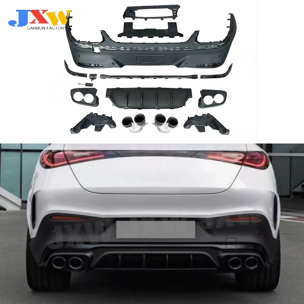 ABS Rear Bumper Lip Diffuser Spoiler With Exhaust Tail OO-OO Body Kits For Benz C254 GLC43 GLC63 AMG Coupe 2024-2025 Accessories
ABS Rear Bumper Lip Diffuser Spoiler With Exhaust Tail OO-OO Body Kits For Benz C254 GLC43 GLC63 AMG Coupe 2024-2025 Accessories