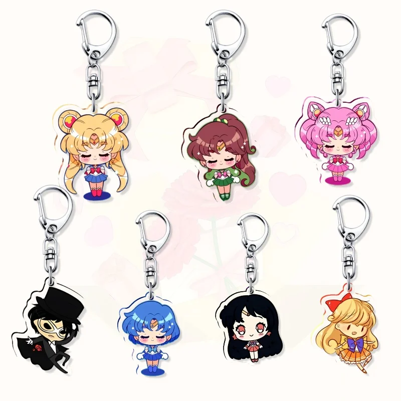 Sailor Moon Anime Pretty Keychain Students Fan Gift Bag Charms Key Chain Pendant Exemplary Ornaments Animation Products Cartoon
Sailor Moon Anime Pretty Keychain Students Fan Gift Bag Charms Key Chain Pendant Exemplary Ornaments Animation Products Cartoon