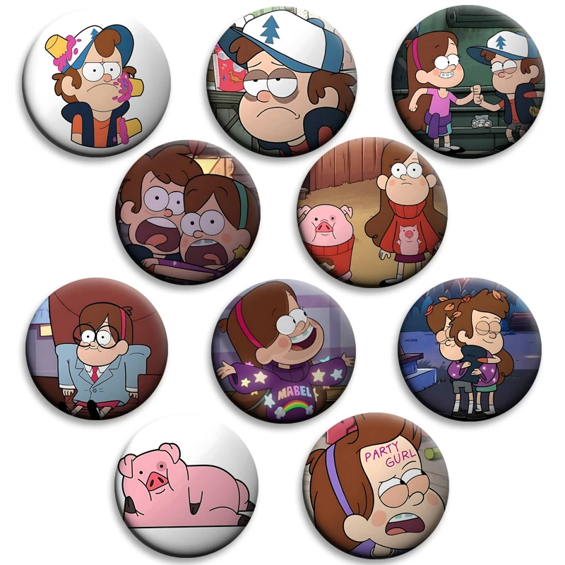 G-Gravity Falls-S Creative Brooch Cartoon Enamel Pins Funny Badge for Bag Hat Decoration Clothes Shirt Jewelry Accessories Gifts
G-Gravity Falls-S Creative Brooch Cartoon Enamel Pins Funny Badge for Bag Hat Decoration Clothes Shirt Jewelry Accessories Gifts
