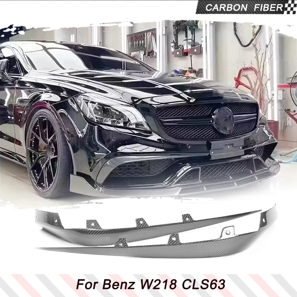 Carbon Fiber / FRP Black Car Front Bumper Splitters Flaps Canards for Mercedes-Benz W218 CLS63 AMG Sedan 4-Door 2015 - 2017
Carbon Fiber / FRP Black Car Front Bumper Splitters Flaps Canards for Mercedes-Benz W218 CLS63 AMG Sedan 4-Door 2015 - 2017