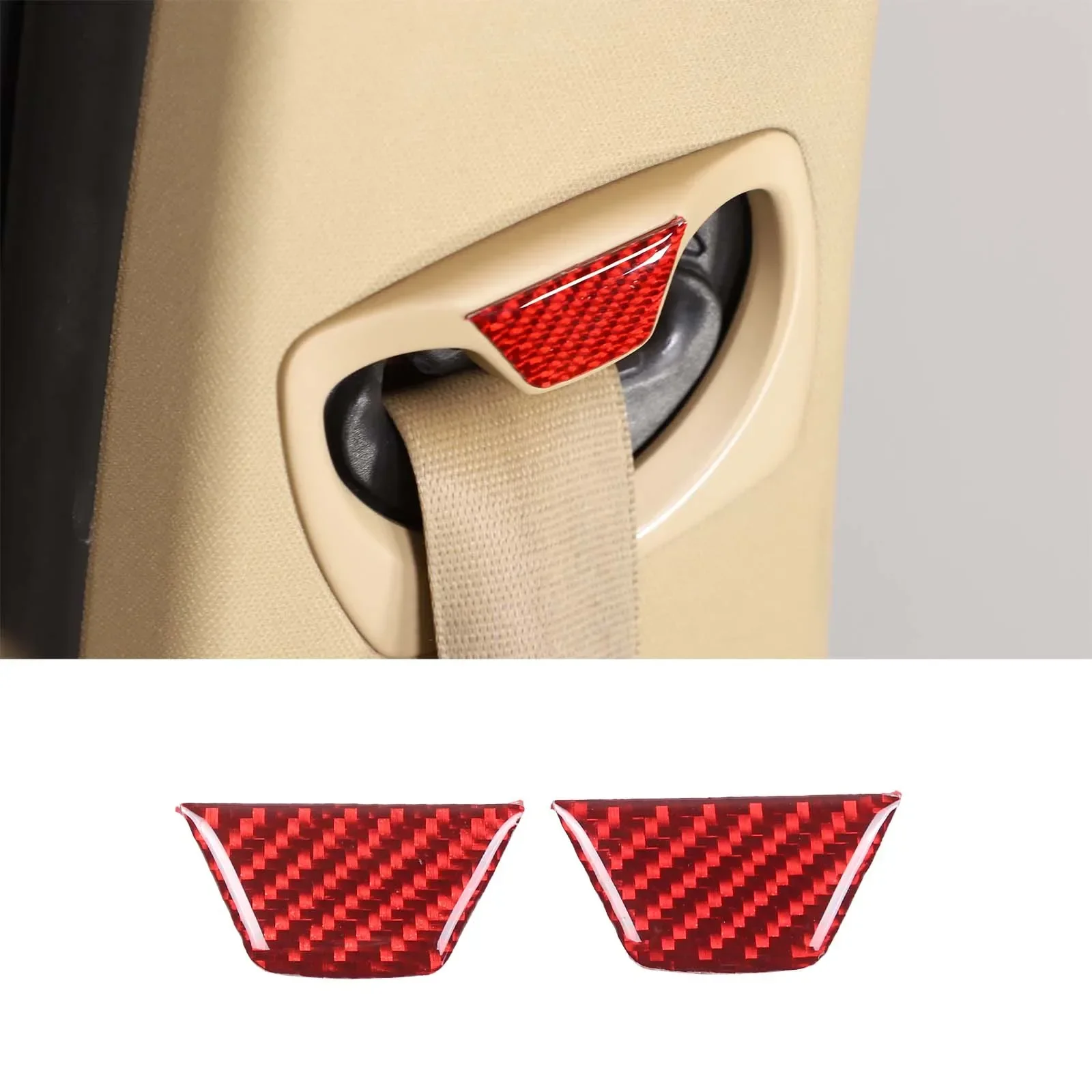 For BMW 3 Series E90 2005-2012 Car Seat Belt Base Decorative Sticker Soft Carbon Fiber Interior Accessories 2 Pcs
For BMW 3 Series E90 2005-2012 Car Seat Belt Base Decorative Sticker Soft Carbon Fiber Interior Accessories 2 Pcs