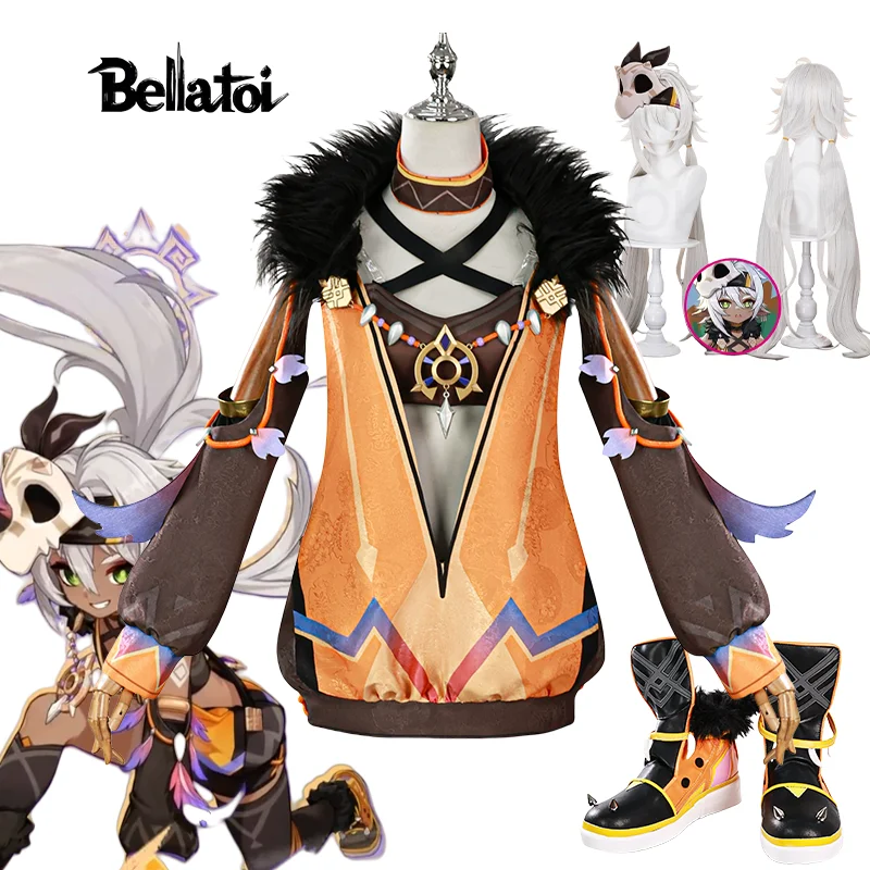 Genshin Impact Iansan Cosplay Costume Full Set Premium Anime Game Role Play Halloween Party Uniform Outfit for Women Girl
Genshin Impact Iansan Cosplay Costume Full Set Premium Anime Game Role Play Halloween Party Uniform Outfit for Women Girl