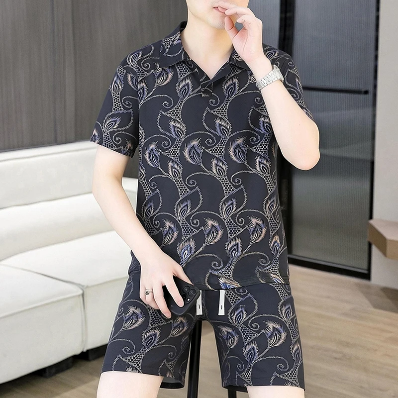 2026 Summer Men's New Style Polo Shirt Short Sleeve Shorts Set with Collar and Elasticated T-Shirt
2026 Summer Men's New Style Polo Shirt Short Sleeve Shorts Set with Collar and Elasticated T-Shirt