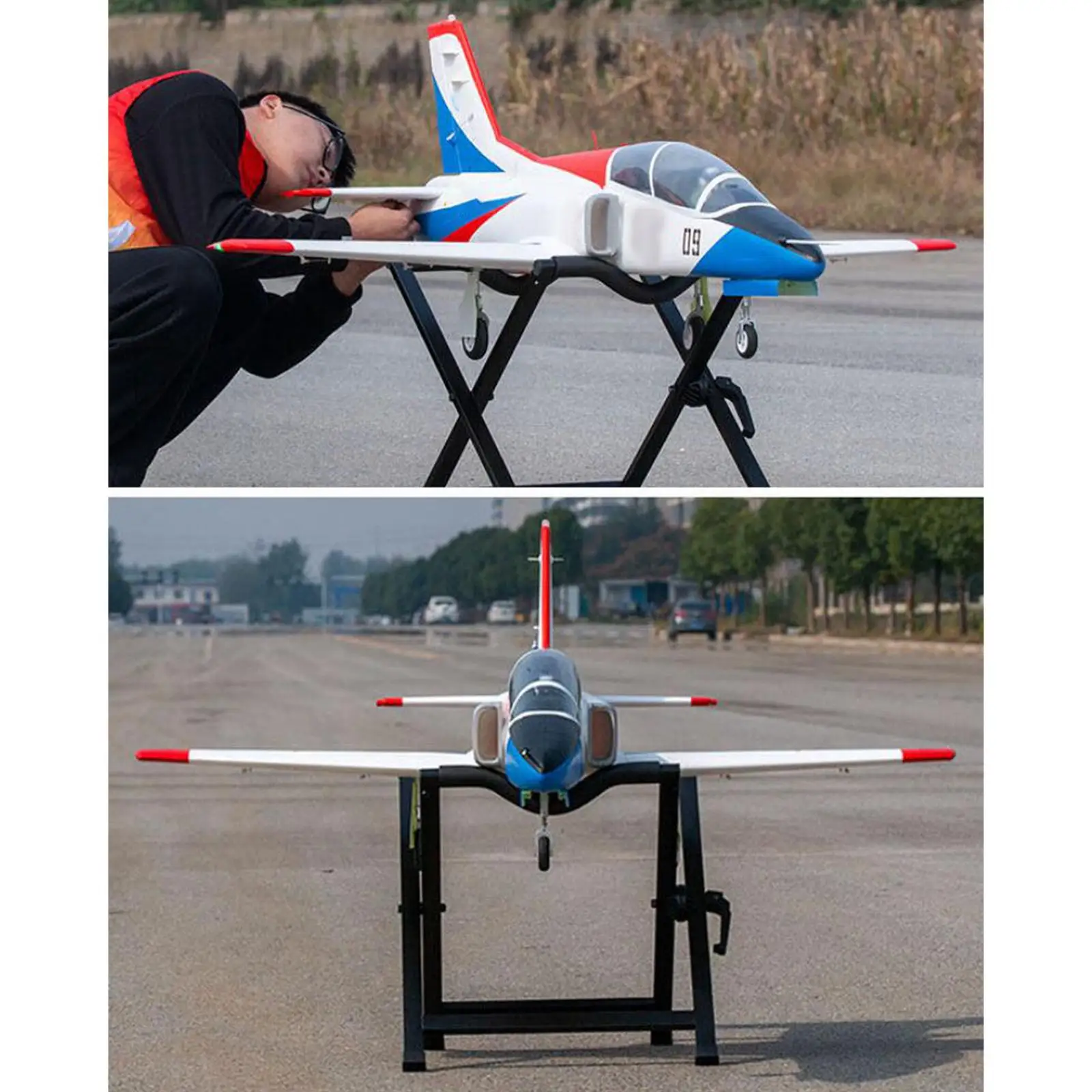 Multifunction Stable Airplane Model Stand Portable Metal Display Rack for RC Model Aircraft and Model Planes
Multifunction Stable Airplane Model Stand Portable Metal Display Rack for RC Model Aircraft and Model Planes