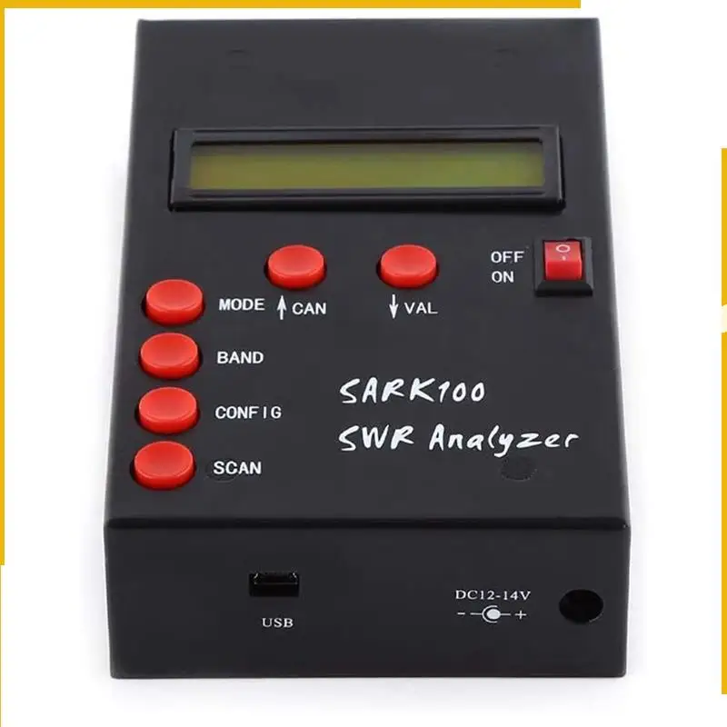 A92P 2X SARK100 Antenna Analyzer Meter 1-60Mhz Shortwave SWR Antenna Analyzer With 1.0 To 9.99 SWR Usable Measurement Range
A92P 2X SARK100 Antenna Analyzer Meter 1-60Mhz Shortwave SWR Antenna Analyzer With 1.0 To 9.99 SWR Usable Measurement Range