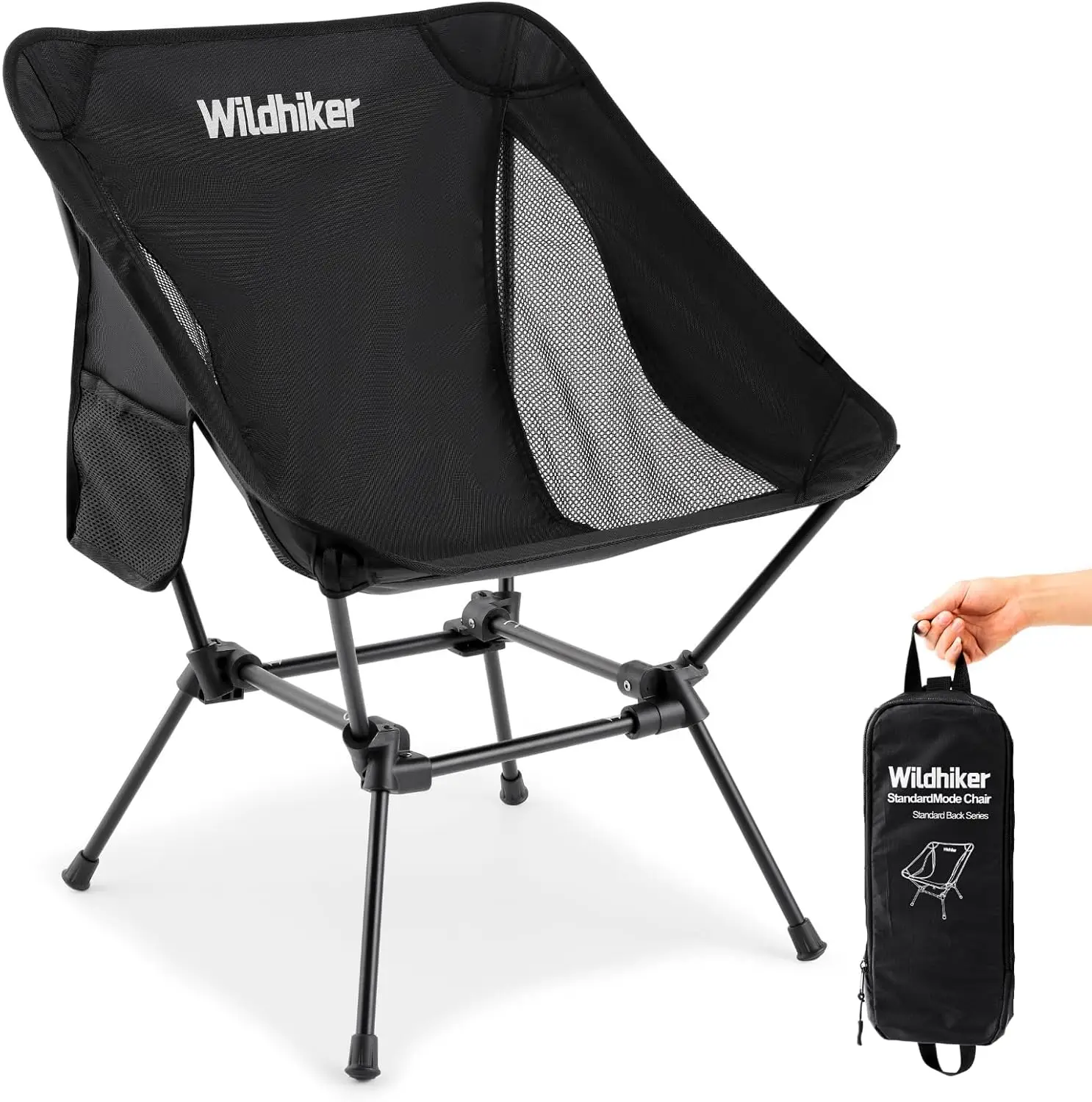 Lightweight Camping Chair 2.16 lbs, Portable Folding with Carry Bag for Travel, Fishing, Festivals
Lightweight Camping Chair 2.16 lbs, Portable Folding with Carry Bag for Travel, Fishing, Festivals