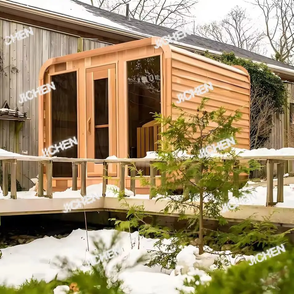 Сауна на открытом воздухе, высокотемпературный пар в помещении, новая сауна, депозит пота сауны в дальнем инфракрасном диапазоне.
Сауна на открытом воздухе, высокотемпературный пар в помещении, новая сауна, депозит пота сауны в дальнем инфракрасном диапазоне.