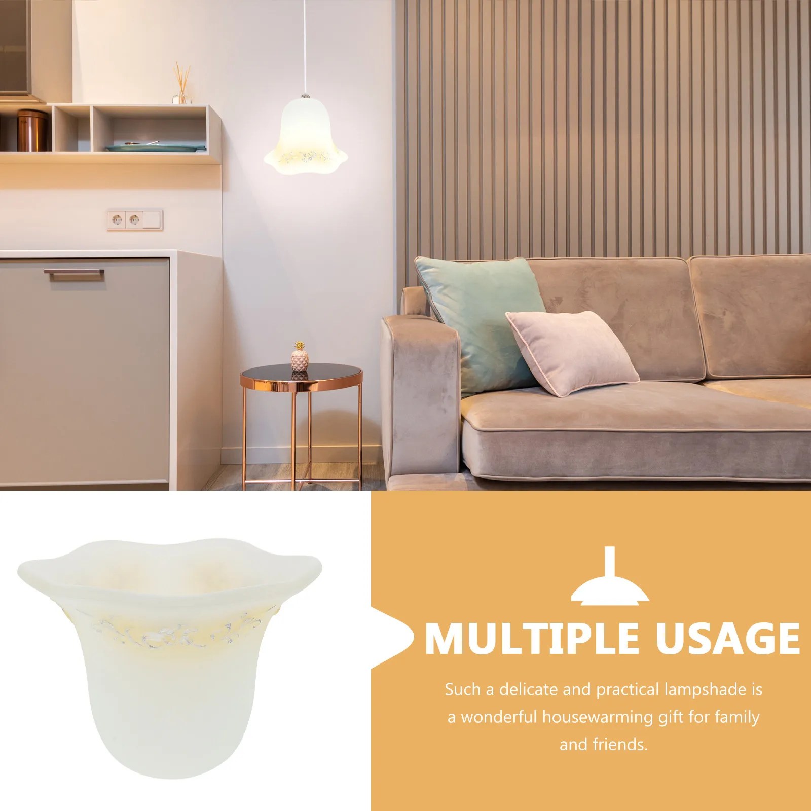 Simple Style Glass Lampshade Decorative Light Cover Ceiling Lamp Accessory Home Lighting Warm Gentle Glow Modern Lamp Cover
Simple Style Glass Lampshade Decorative Light Cover Ceiling Lamp Accessory Home Lighting Warm Gentle Glow Modern Lamp Cover
