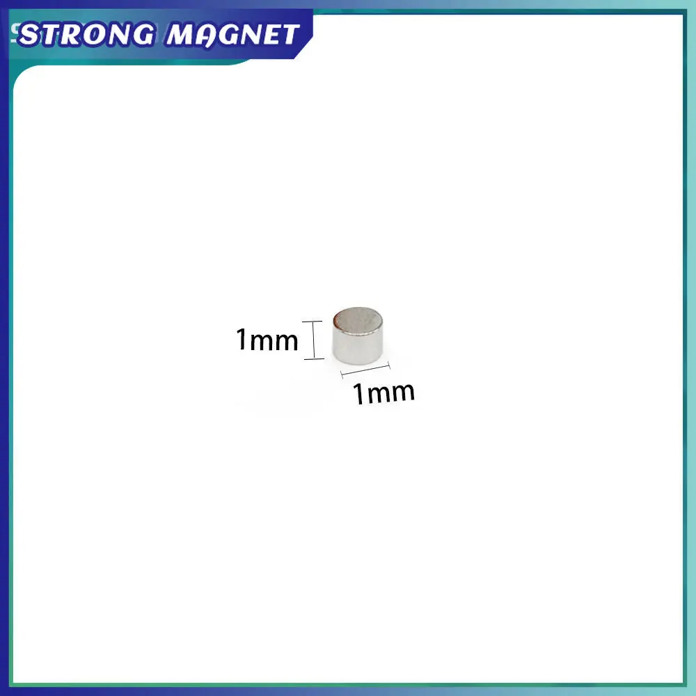 20-8000pcs 1x1mm Super Strong Round Disc Blocks Rare Earth Neodymium Magnets Fridge Crafts For Acoustic Field Electronics
20-8000pcs 1x1mm Super Strong Round Disc Blocks Rare Earth Neodymium Magnets Fridge Crafts For Acoustic Field Electronics