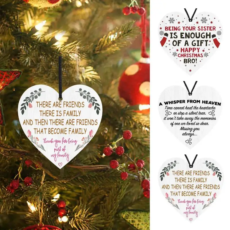 Christmas Tree Pendants Creative Love Wooden Crafts Pendants Christmas Tree Friendship Colleagues Family Christmas Ornaments
Christmas Tree Pendants Creative Love Wooden Crafts Pendants Christmas Tree Friendship Colleagues Family Christmas Ornaments