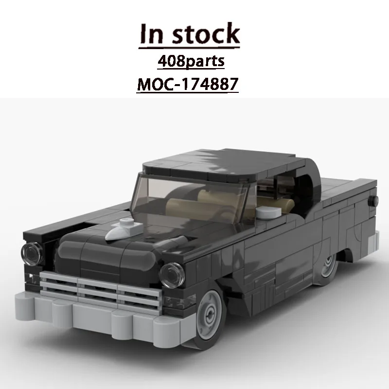 MOC-174887 New Classic Iconic Supercar Racing Building Block Model 408 Parts MOC Creative Boys Children's Birthday Toy Gift
MOC-174887 New Classic Iconic Supercar Racing Building Block Model 408 Parts MOC Creative Boys Children's Birthday Toy Gift