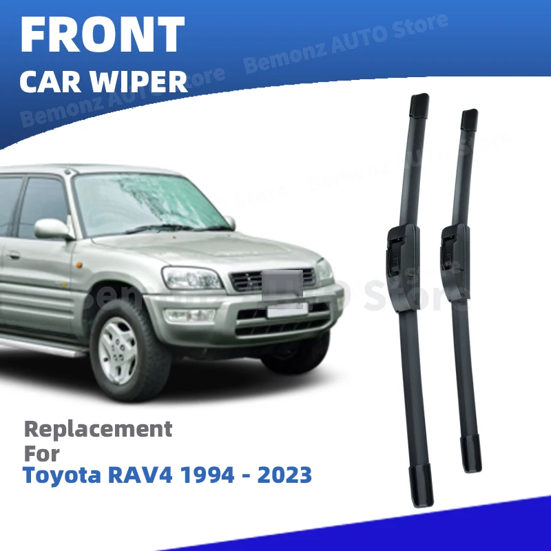 LHD RHD Front Windshield Wiper Blades For Toyota RAV4 1994 - 2023 Windscreen Cleaning Window Brushes J U Hook Car Accessories
LHD RHD Front Windshield Wiper Blades For Toyota RAV4 1994 - 2023 Windscreen Cleaning Window Brushes J U Hook Car Accessories