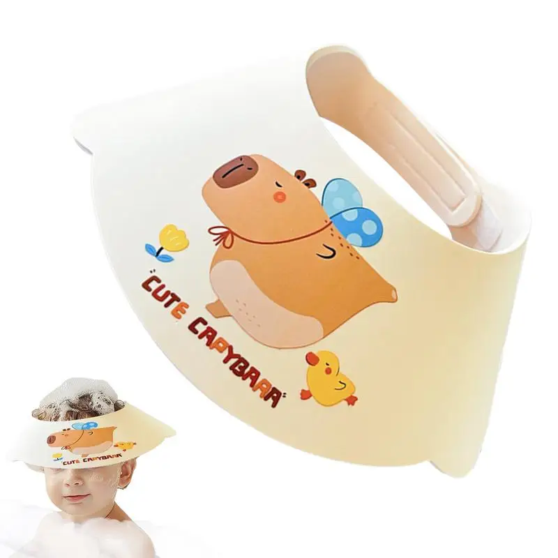 Toddler Shower Cap Capybara Pattern Baby Head Protector Waterproof Bathing Aid Supplies For Children Home Travel Indoor Use
Toddler Shower Cap Capybara Pattern Baby Head Protector Waterproof Bathing Aid Supplies For Children Home Travel Indoor Use