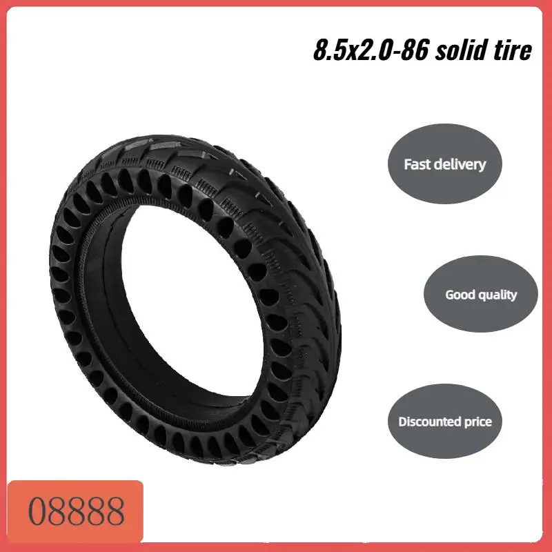 8.5x2.0-86Off-road Solid Tire for Electric Scooter Anti-slip Explosion-proof Tyre Strong Grip
8.5x2.0-86Off-road Solid Tire for Electric Scooter Anti-slip Explosion-proof Tyre Strong Grip