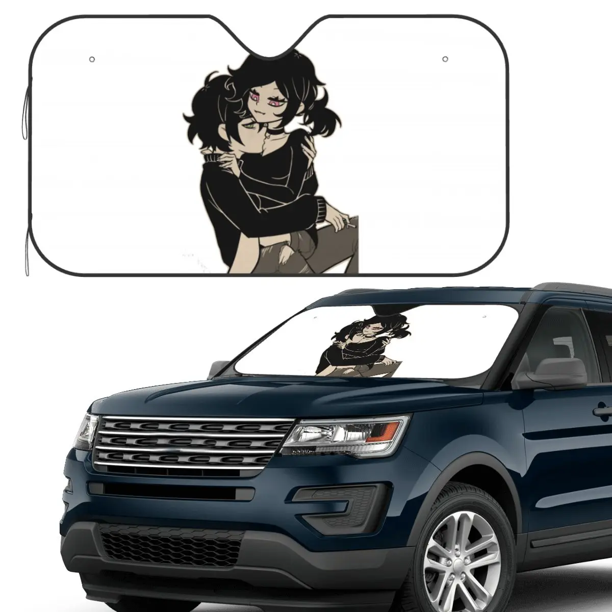 Ashley And Andrew The Coffin Of Andy And Leyley Sunshade Windscreen Car Front Windshield Window Sun Visor Accessories Covers
Ashley And Andrew The Coffin Of Andy And Leyley Sunshade Windscreen Car Front Windshield Window Sun Visor Accessories Covers
